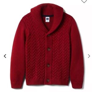 Janie & Jack Boys Cable Knit Shawl Cardigan